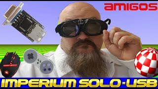 NEW Amiga Hardware - Imperium Solo-USB - USB Mouse/ Gamepad use! First Impressions from Amigo Aaron