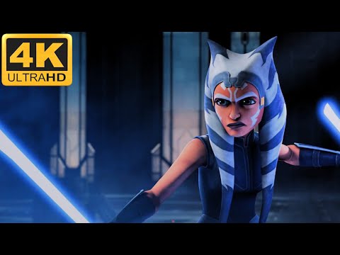 Ahsoka vs Maul |4K| (with Duel of the Fates, Battle of the Heroes & More) [Full Fight]