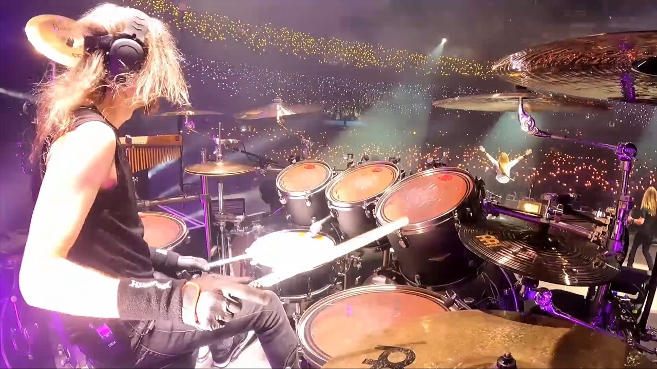 Megadeth Drummer Dirk Verbeuren Performs 