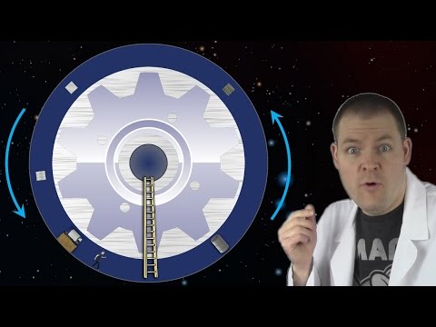 Faking Gravity in a Spaceship