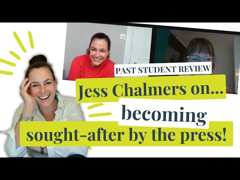 Jess Chalmers PR REALLY snowballed and she became a sought after expert for the national press