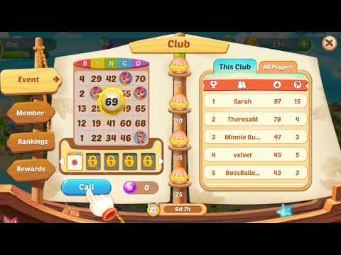 BINGO RUSH - CLUB TUTORIAL | Club Bingo Games - YouTube