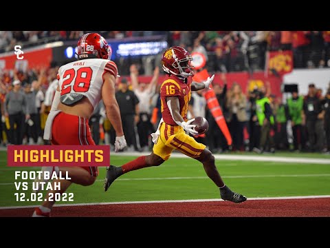 Football - Utah 47, USC 23: Pac-12 Championship Highlights (12/2/22)