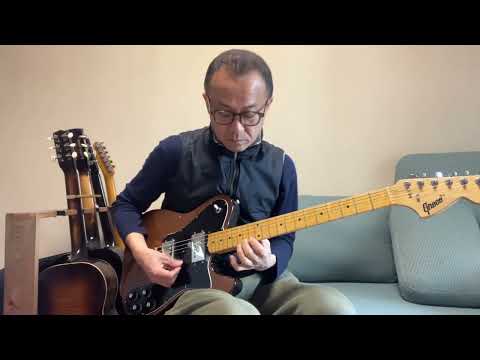 1974 Greco TD500 Telecaster Deluxe Mocha Made in Japan Vintage w/ Fernandes Hard Case image 23