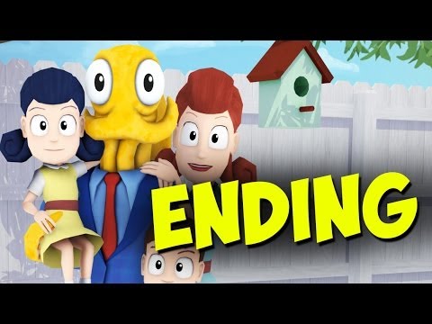 Octodad Dadliest Catch ENDING Walkthrough -  FINAL BOSS (Let's Play Gameplay 1080p)