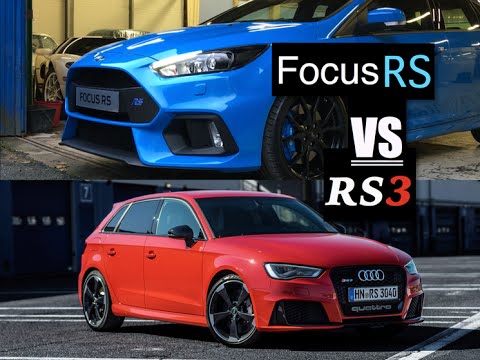 2016 Ford Focus RS vs Audi RS3 Sportback Comparison - Inside Lane