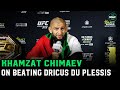 Khamzat Chimaev DDP Wasn T That Strong UFC 319 Post Fight Press Conference