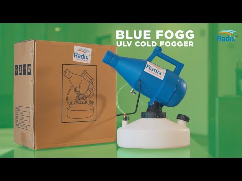 ULV cold fogger machine | BLUE FOGG | Complete aerial disinfection | Your ANTI-COVID KIT
