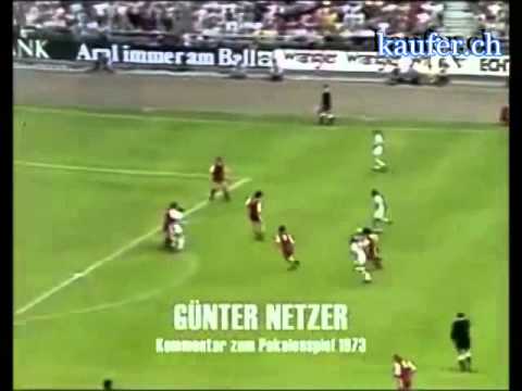 Netzer wechselt sich selbst ein   Pokalfinale `73 DOKU Ausschnitt