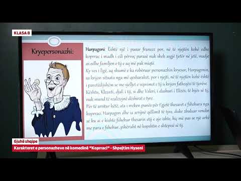 8038 - Gjuhë shqipe - Karakteret e personazheve në komedinë Koprraci