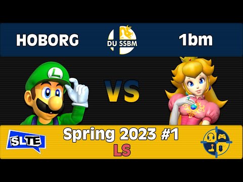 Drexel Melee Spring '23 #1: HOBORG (Luigi) vs 1bm (Peach) - LS