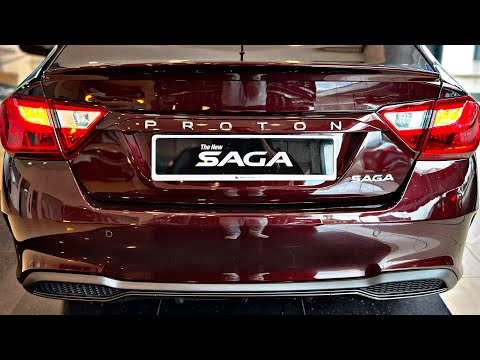 (2024) The New Proton Saga 1.3 MC2 Standard AT | Amazing Look! exterior and interior detail