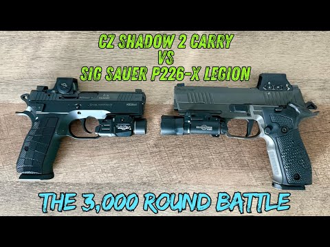 Comparing the CZ Shadow 2 Carry VS Sig Sauer P226-X Legion!