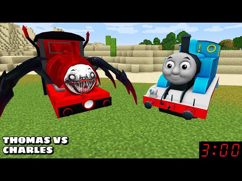 THOMAS TRAIN VS CHOO CHOO CHARLES in Minecraft - Gameplay - Coffin Meme