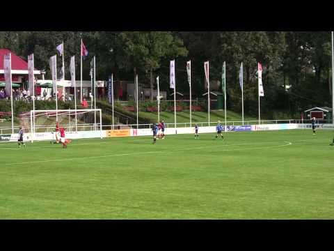 Een grote kans voor Excelsior'31 D1 tegen FC Trias D1 (die niet opgenomen was in de samenvatting)