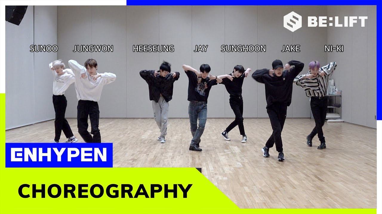 ENHYPEN (엔하이픈) ‘Drunk-Dazed’ Dance Practice