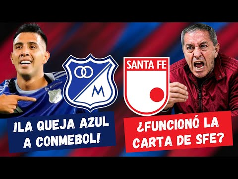 ¡Queja de Millonarios a Conmebol! ¿Funcionó la Carta de Santa Fe? | #FutbolDC