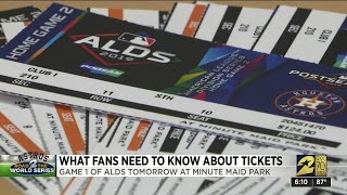 What fans need to know about Astros tickets