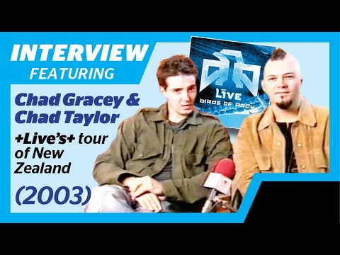 Chad Gracey and Chad Taylor interview, during Live's tour of New Zealand in 2003