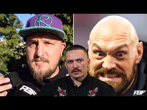 “RETIRE... DON'T WANNA GET KO'D BY A MIDDLEWEIGHT” - USYK PROMOTER ALEX KRASSYUK SLAMS TYSON FURY