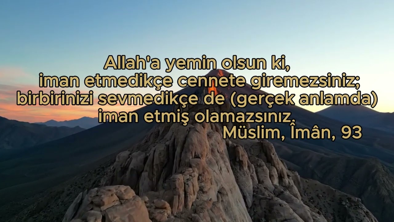 Cennetin Kapısını Açan O Anahtar! 🔑❤️ #hadis