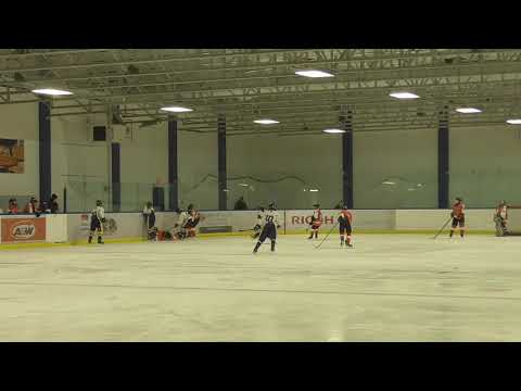 5  VS Blackfoot, Period 1, Jacobsen, Spencer and Aden carry it out into the offensive zone, Jan 19,