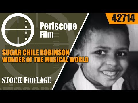 SUGAR CHILE ROBINSON 3-YEAR-OLD WONDER OF THE MUSICAL WORLD PIANO PRODIGY 42714