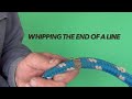 Whipping A Line