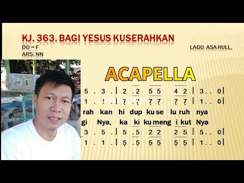 KJ. 363. Bagi Yesus Kuserahkan, syair: All for Jesus, All for Jesus. Mary D. James