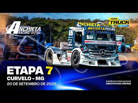 Anchieta Racing na 7ª Etapa da Copa Truck 2026 | Curvelo - MG