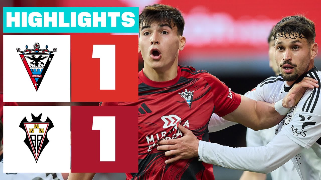 Mirandés vs Albacete Balompié Highlights