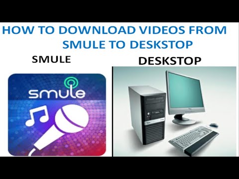 YouTube video about: How to download video from smule to computer?