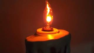 Empire blow mold candle