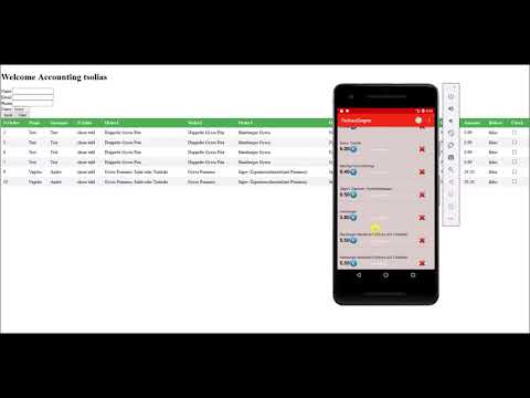 Project PHP android Mysql