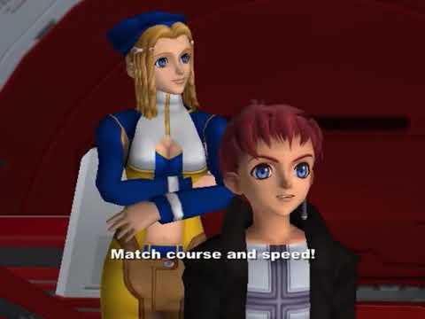 Xenosaga Episode I HD Cutscene 070 - Durandal vs. U-TIC Mothership - ENGLISH