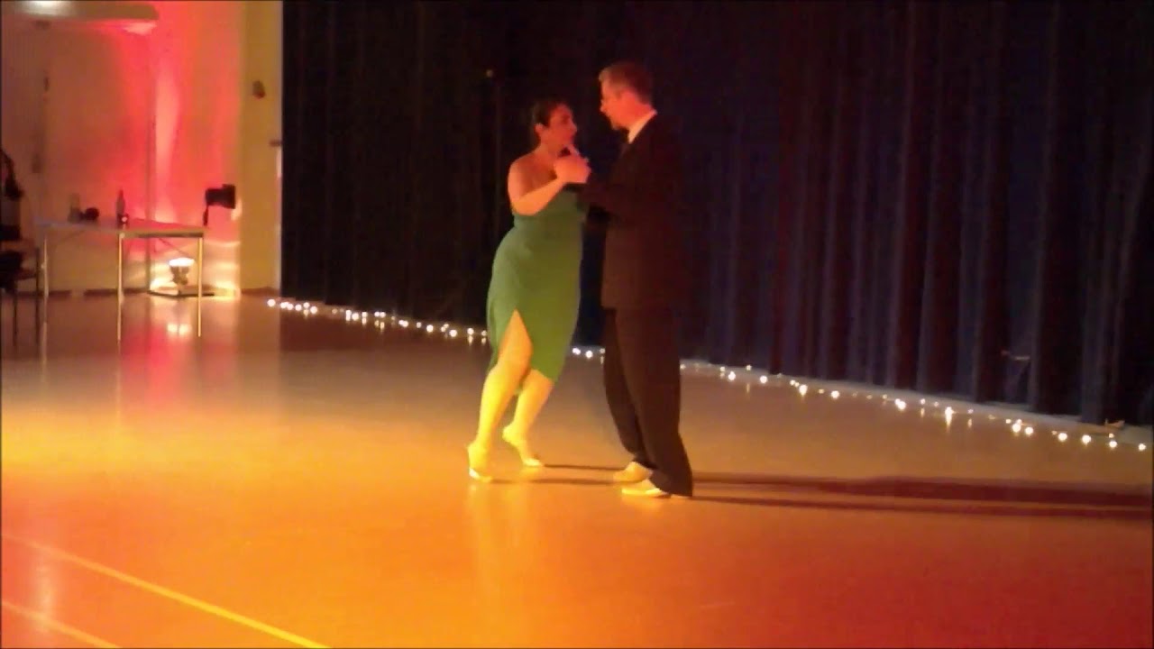 Carina Quiroga & Arttu Artkoski, tango performance at Helatango 2018