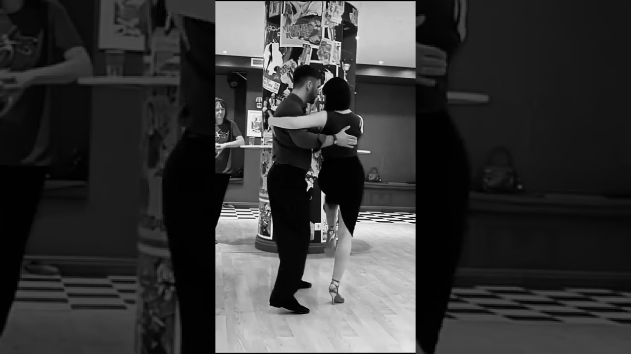 💃TANGO NUEVO - volcada and colgada 🕺#tangostep #shorts #tangonuevo