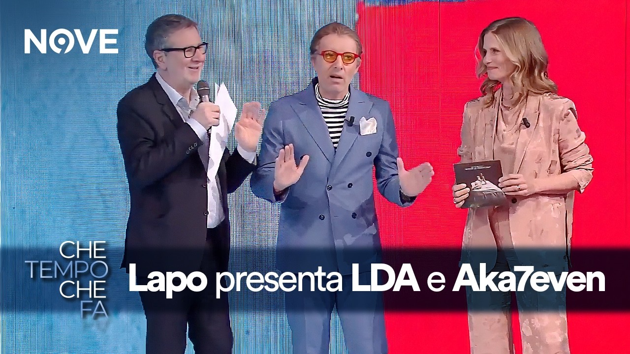 Lapo presenta LDA e Aka 7even | Che tempo che fa