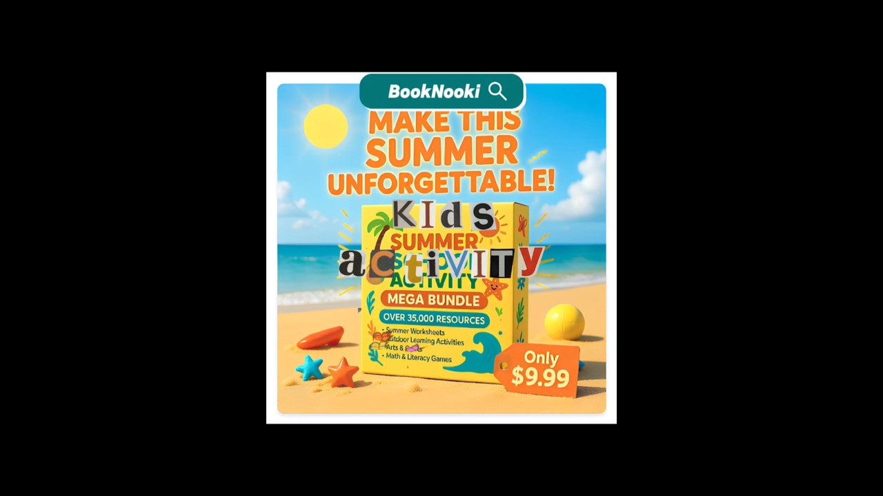 Ultimate Summer Kids Activity Pack – 35,000+ Printable Worksheets for Summer & Year-Round Learning