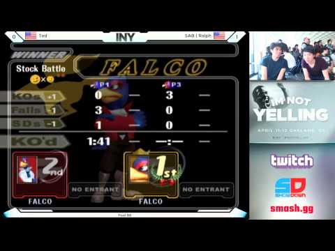 INY Day 1 - Pool B8: Ted (Falco) vs S@B|Ralph (Falco)