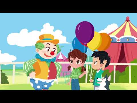 Let's Smile 1 Unit 3 Story - I Like Blue