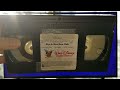 Demonstration On My Sony VCR DVD Combo On My DSAS Zip A Dee Doo Dah 1986 VHS