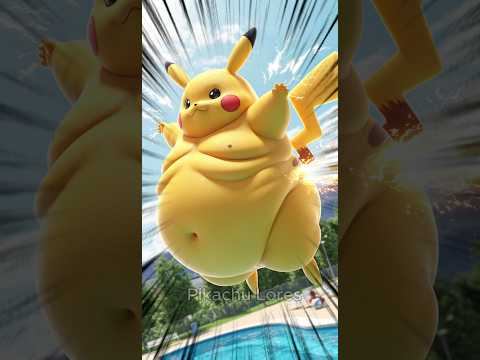 Who Can Make the Biggest Splash? Pikachu, Charmander and Squirtle 💦 #pikachu #pooljumps