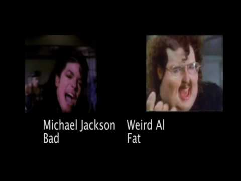 Michael Jackson- Bad vs. Weird Al- Fat