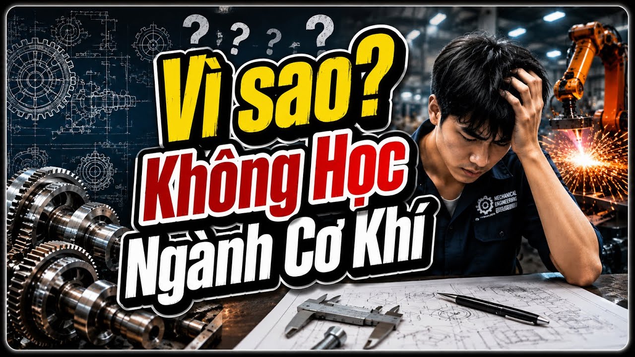 Góc Khuất Ngành Cơ Khí: Điều Cần Biết Trước Khi Chọn