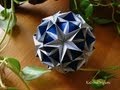 Origami Snow Star Kusudama 