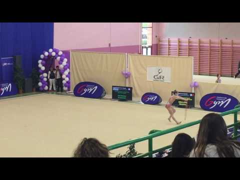 Championnat de France Elite junior 2017 - Mathilde Monnin cerceau