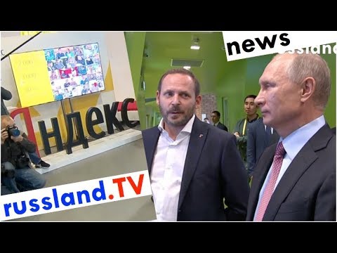 Putin besucht Online-Riesen [Video]
