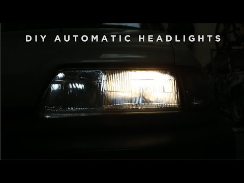 How to make your headlights automatic