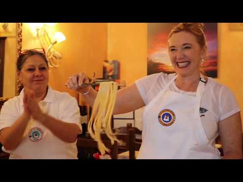Tuscan Women Cook Visits Ristorante 13 Gobbi in Montefollonico